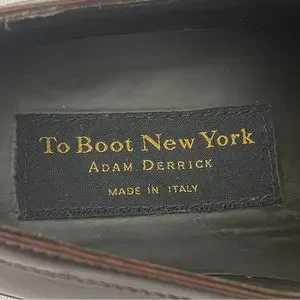 To Boot New York Adam Derrick Leather Derby Mens 10.5 #1314 Made in Italy To Boot | Shoes | To Boot New York Adam Derrick Leather  main image 4